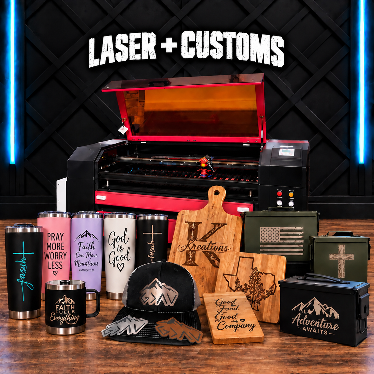 Laser + Custom