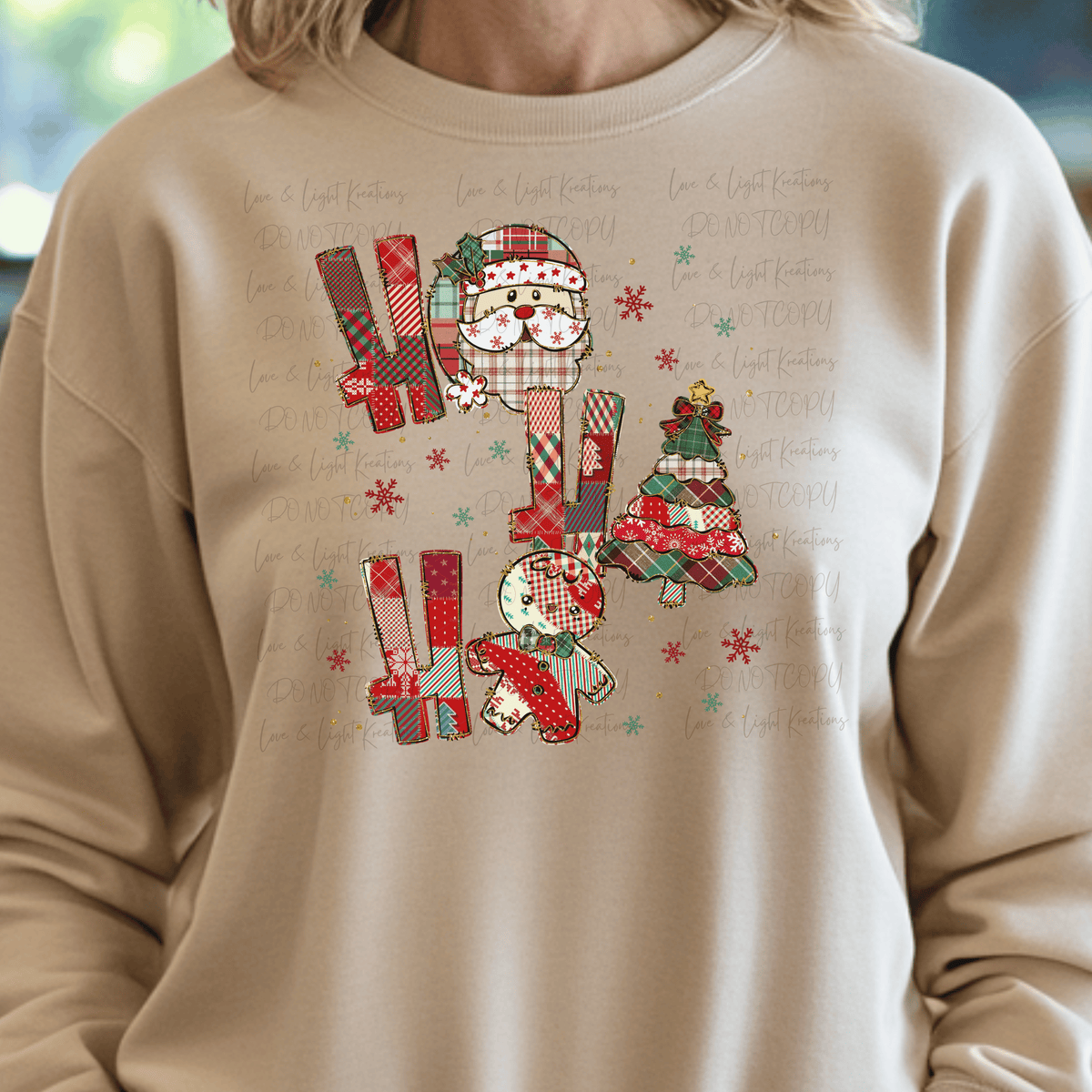 Ho Ho Ho Christmas Patchwork