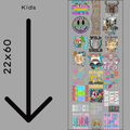 Summer Kids Gang Sheet