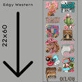 Edgy Western Gang Sheet