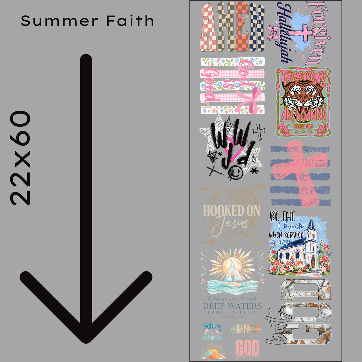 Summer Faith Gang Sheet