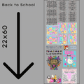 Back to School Gang Sheet