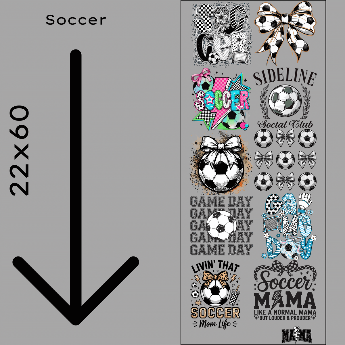 Soccer Gang Sheet