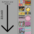 Softball and Dance Gang Sheet