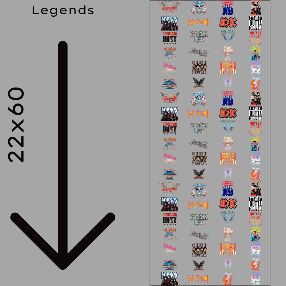 Pre Made Gang Sheets