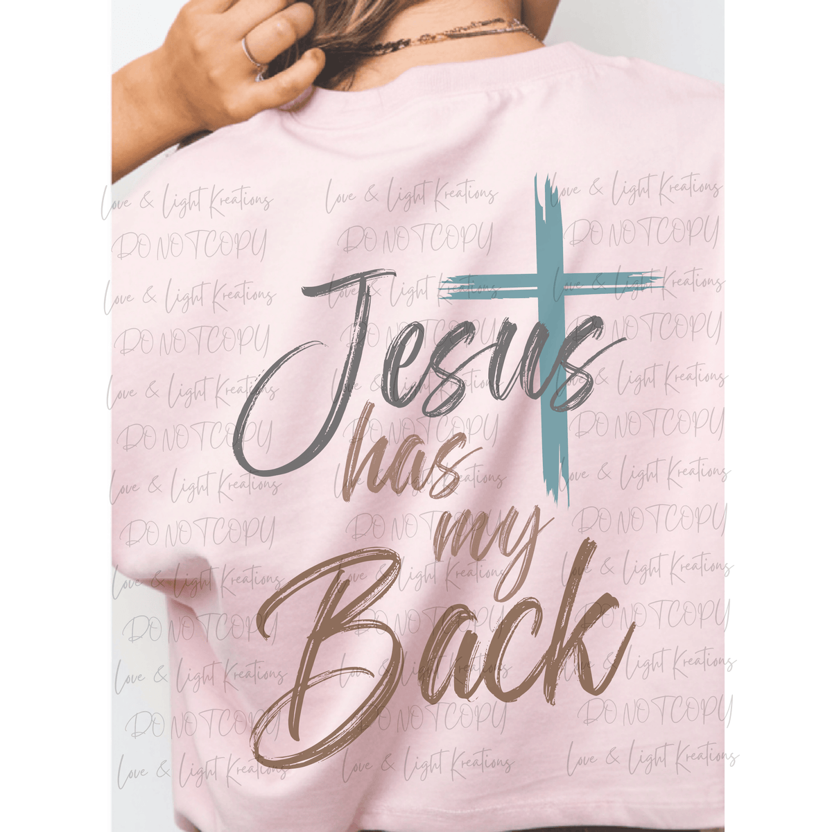 Jesus has My Back Front and Back