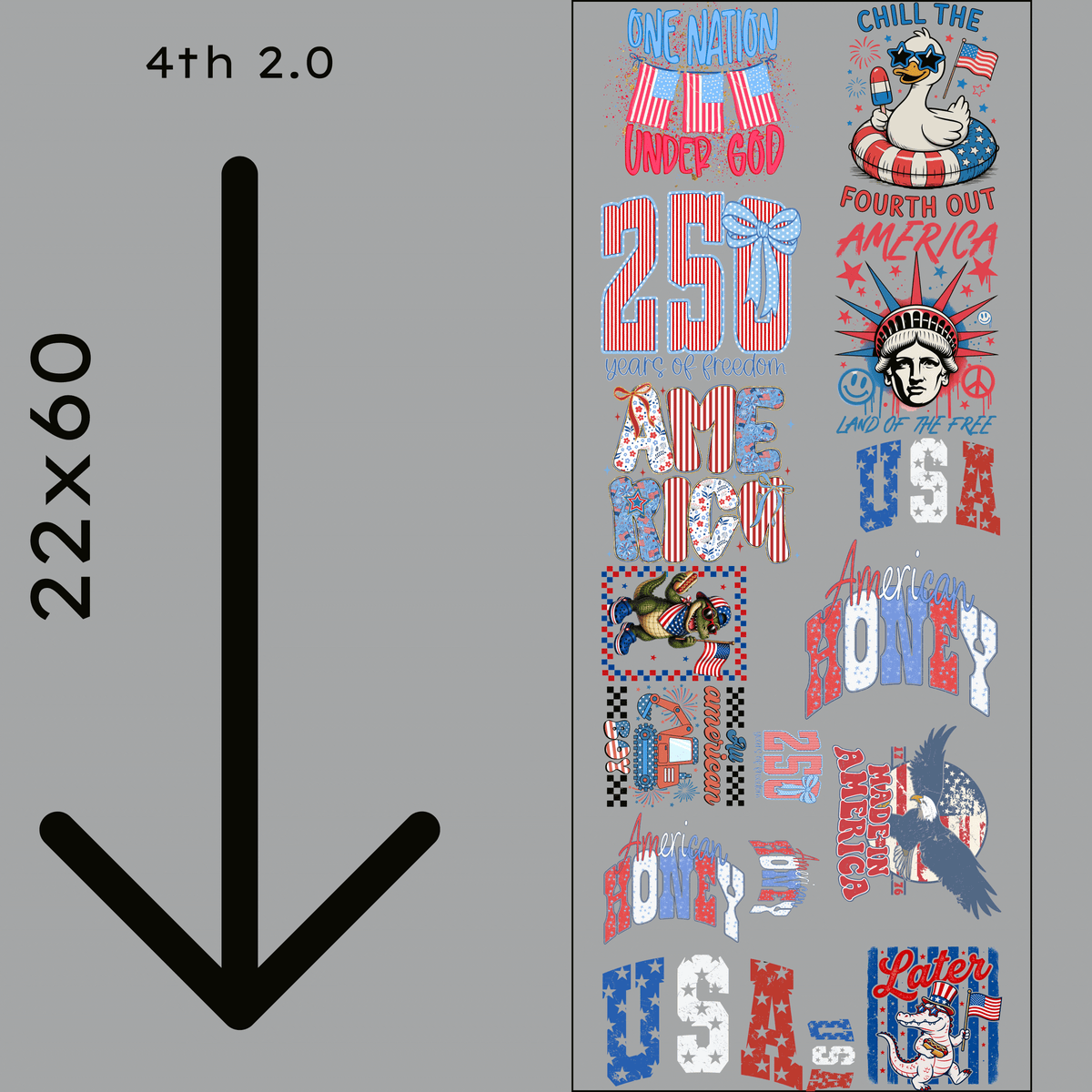 4th 2.0 Gang Sheet