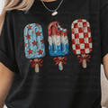 4th of July Paint Popsicles