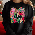 Merry and Bright Doodle with Bow