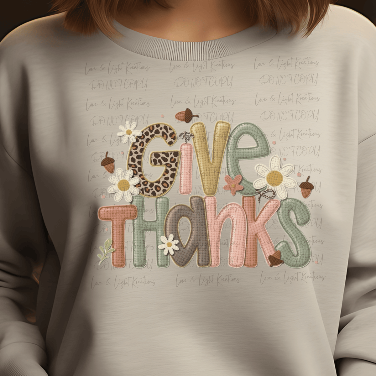Floral Thankful