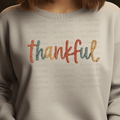 Faux Yarn Thankful
