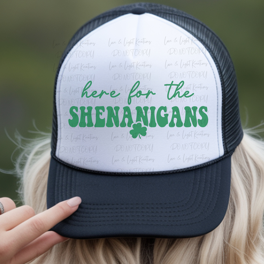 Here for the Shenanigans with Shamrock Retro