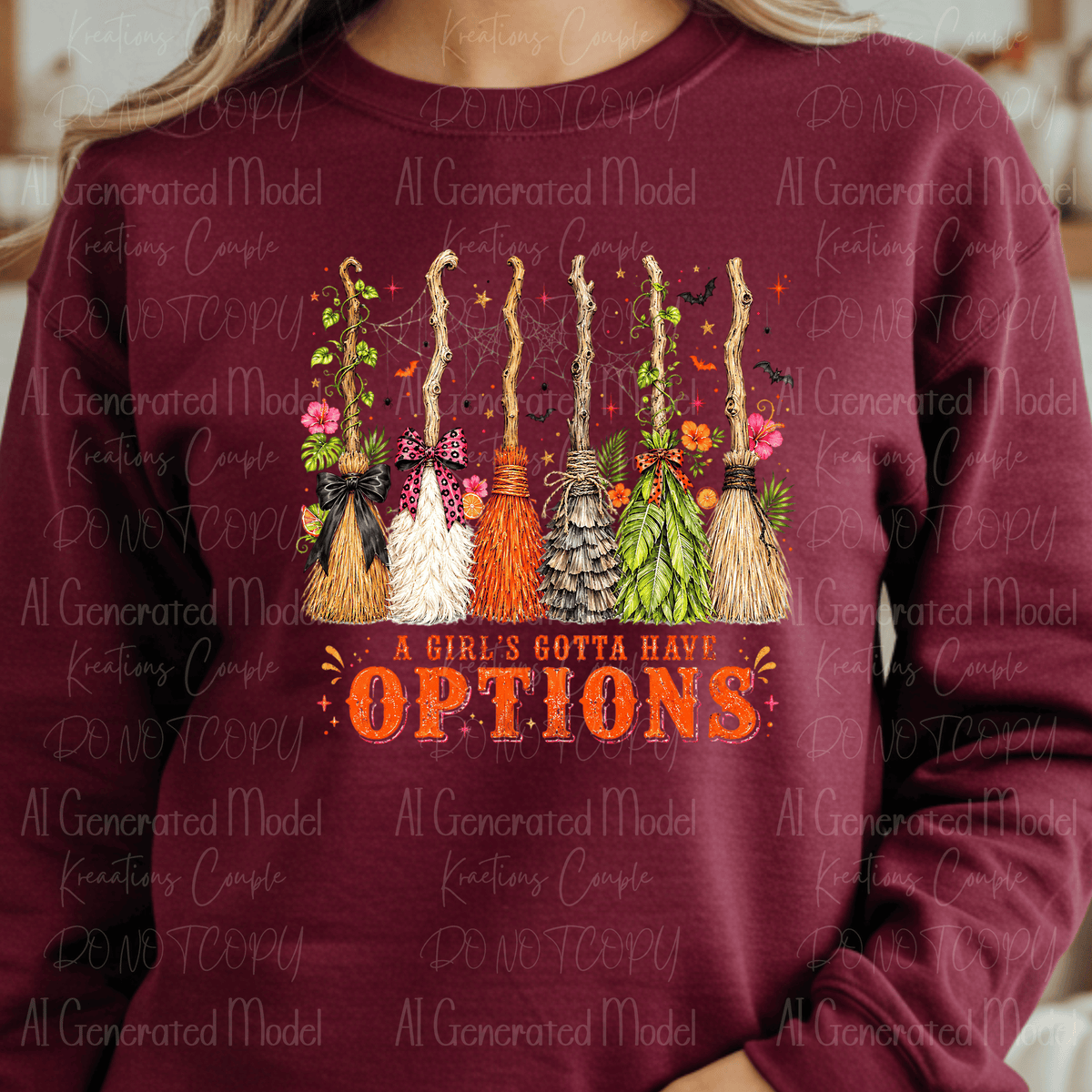 A Girl's Gotta Have Options Broomsticks