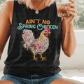 Ain't No Spring Chicken with Floral Chicken