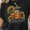 All I Need is Sweet Tea and Jesus with Sunflowers