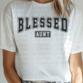 Arched Blessed Aunt Varsity