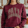 Arched Leopard Print Fall