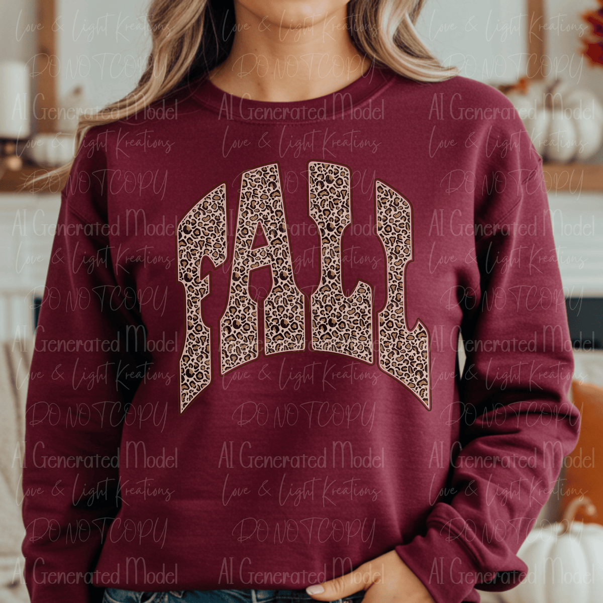Arched Leopard Print Fall