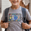Back to School Checker Pattern Pre-K