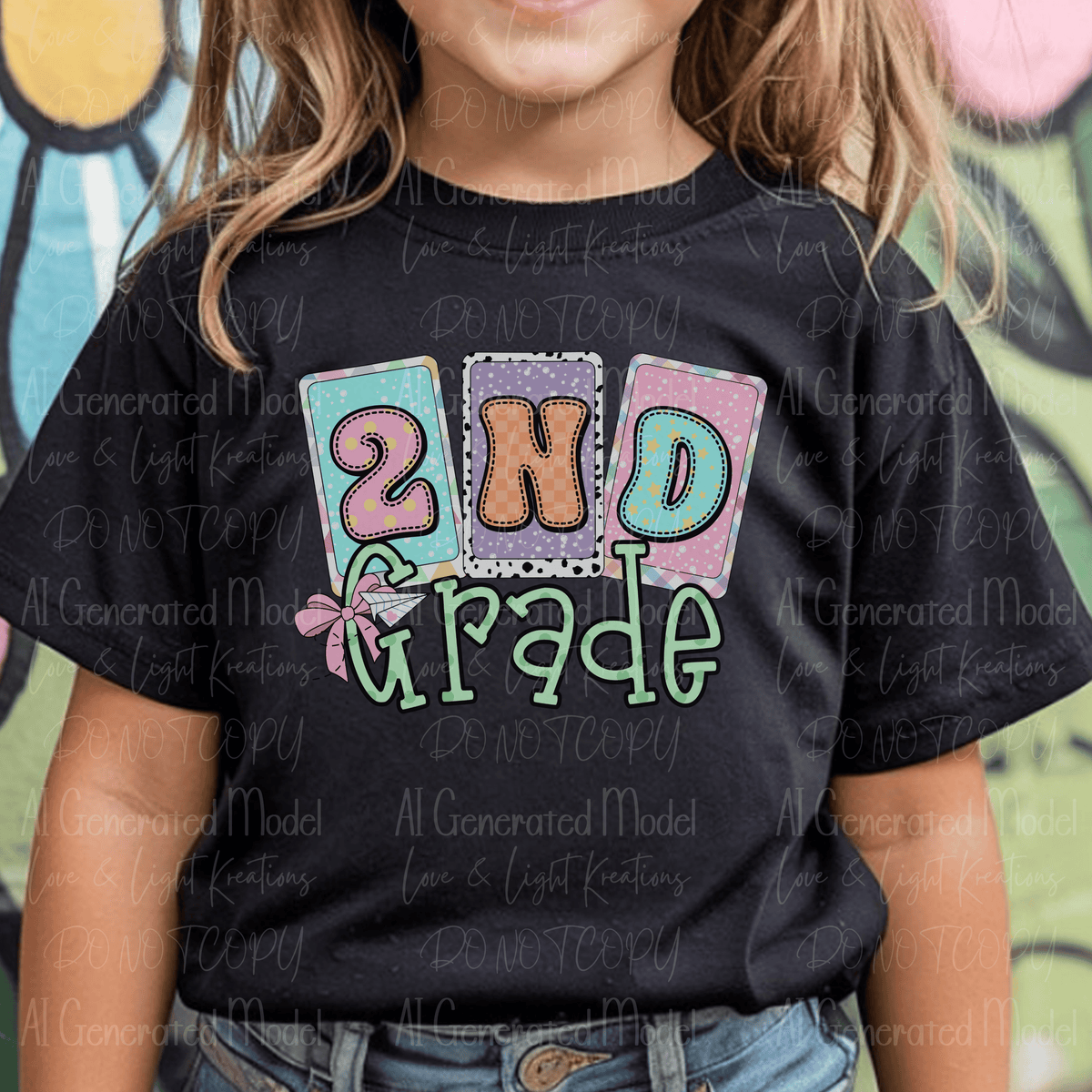 Back to School Stamp Second Grade