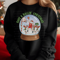 Ballin' Christmas Snow Globe