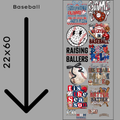 Baseball Gang Sheet