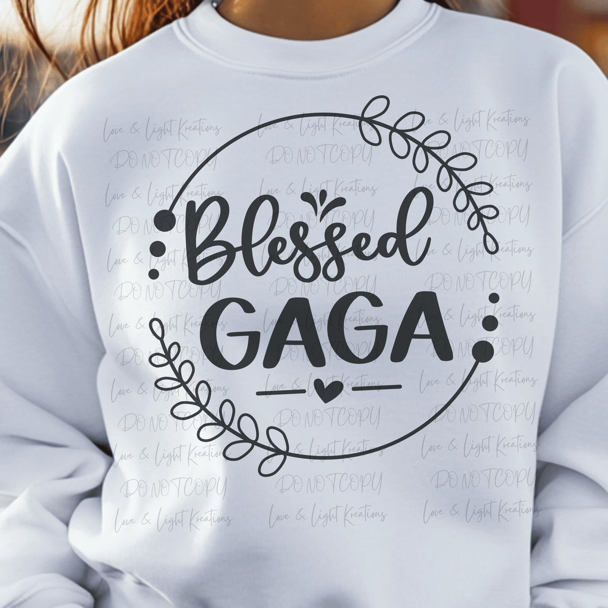 Blessed Gaga Doodle Circle