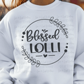 Blessed Lolli Doodle Circle