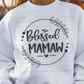 Blessed Mamaw Doodle Circle