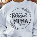 Blessed Mema Doodle Circle