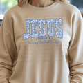 Blue Floral Jesus The Way The Truth The Life