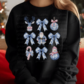 Blue Preppy Christmas