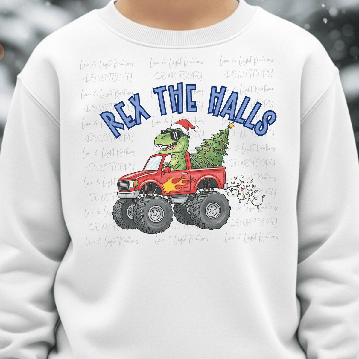 Blue Rex the Halls