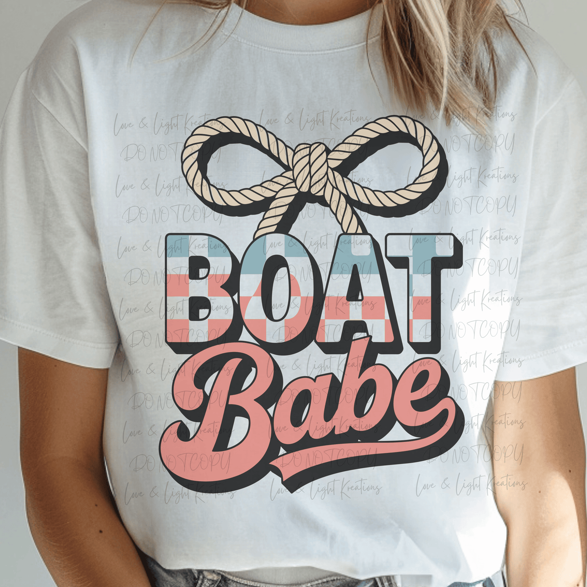 Boat Babe with Coquette Rope Bow