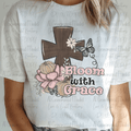 Boho Bloom with Grace with Pumpkins, Butterfly and Cross