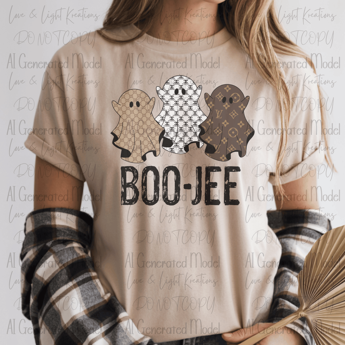 Boo-Jee Ghosts Luxury Print
