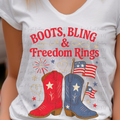 Boots, Bling, and Freedom Rings