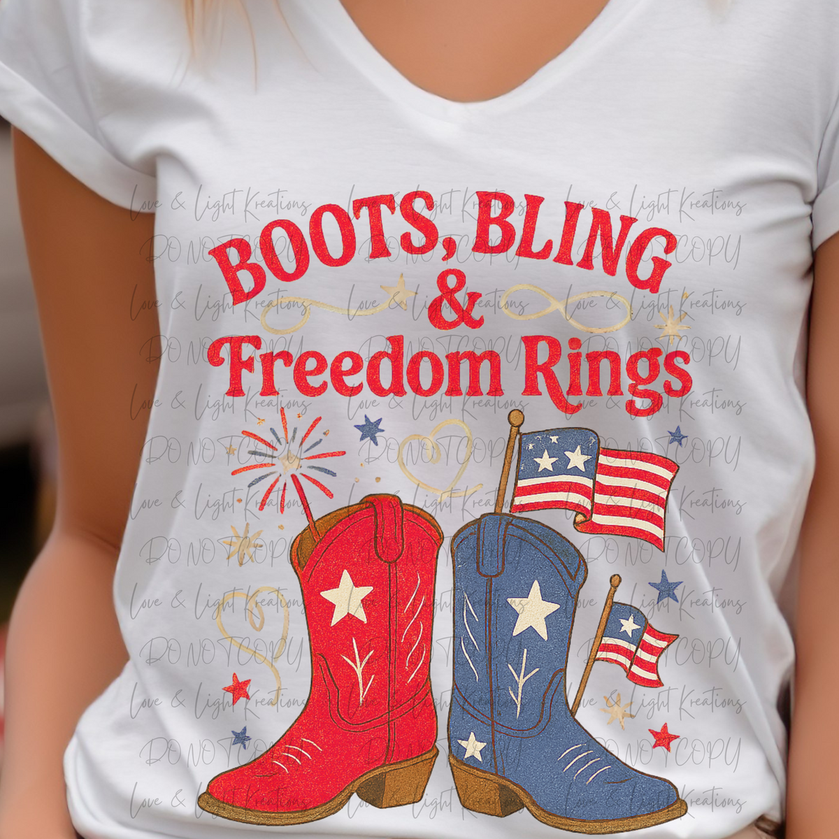 Boots, Bling, and Freedom Rings