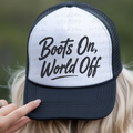 Boots on, World Off