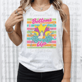 Bottoms Up with Duck Diving and Bright Colored Stripes