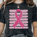 Breast Cancer Paint Strokes