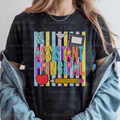 Bright Preppy Assistant Principal Pastel Stripes