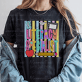 Bright Preppy Literacy Specialist Pastel Stripes