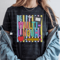 Bright Preppy Multi-Lingual Pastel Stripes
