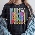 Bright Preppy Reading Coach Pastel Stripes