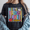Bright Preppy Teacher's Aide Pastel Stripes