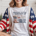 Brought to You Courtesy of the Red, White, and Blue American Flag Botos and Cowboy Hat