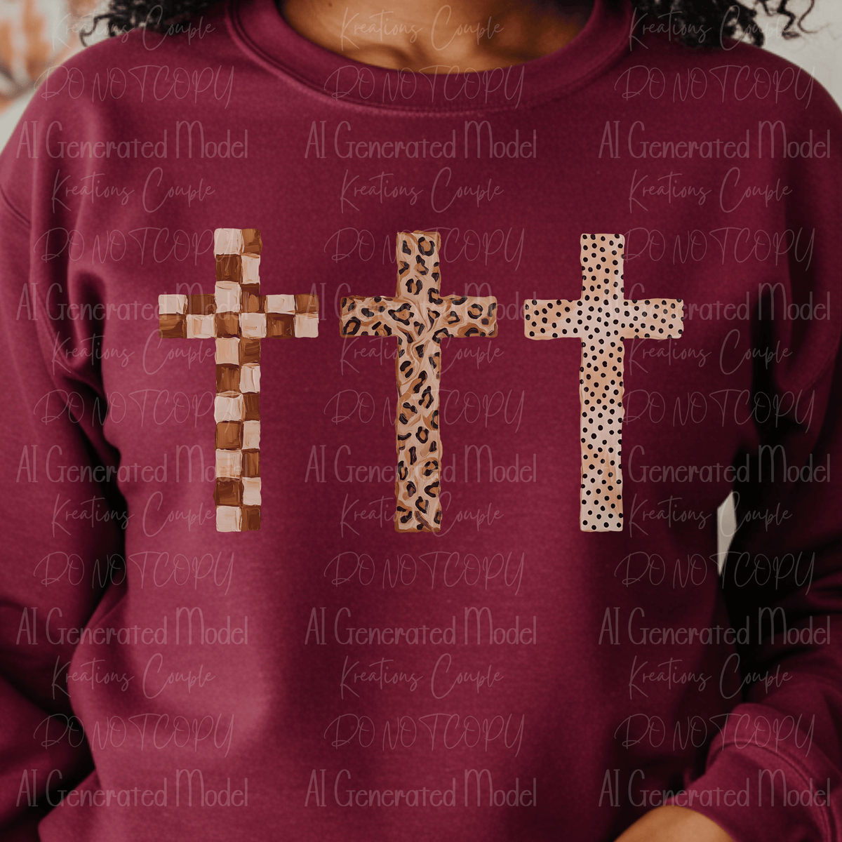 Brushstroke Crosses