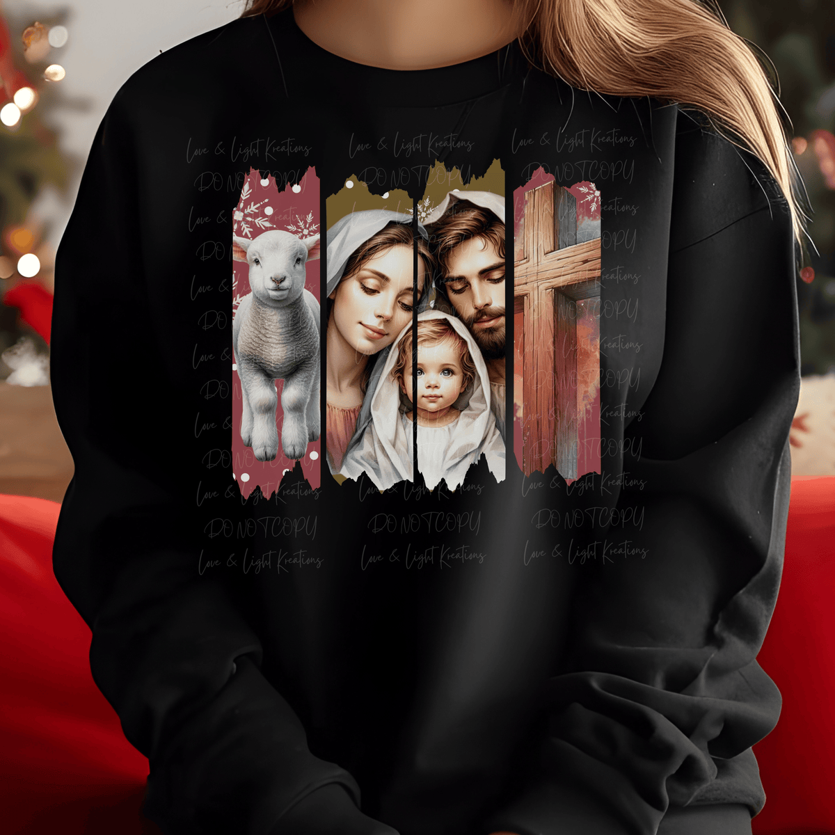 Brushstroke Nativity
