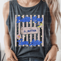 Butter Bow Than Later Butter with Yellow Stripes